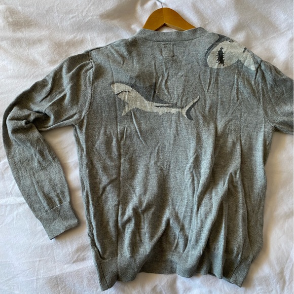 Gap shark cárdigan boys size 10/L - Picture 3 of 4